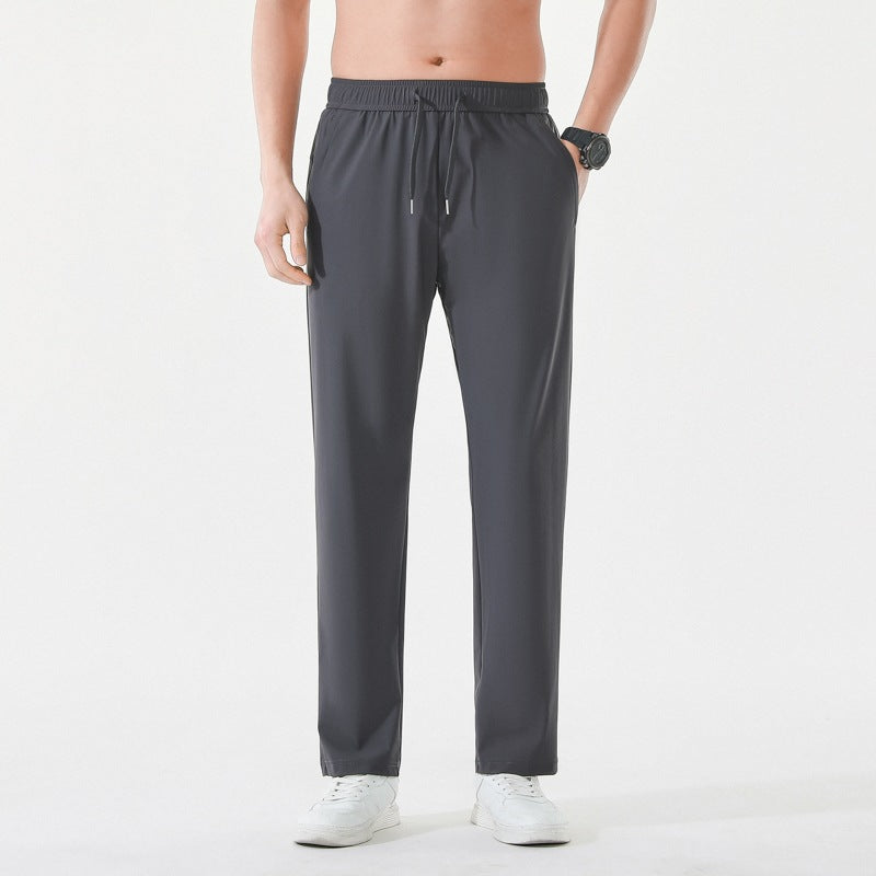 Herren Relaxed-Performance-Freizeithose mit elastischem Tunnelzug, schnell trocknendem Stretch & geradem Bein Echoarchiv