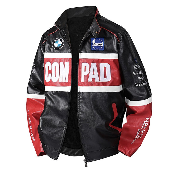 Herren Modische Bikerjacke mit sportlichen Akzenten Echo Archiv