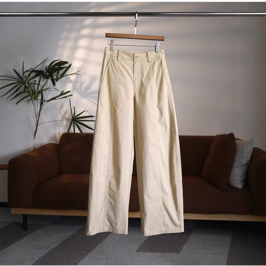 Damen Hoch taillierte Stoffhose Echoarchiv
