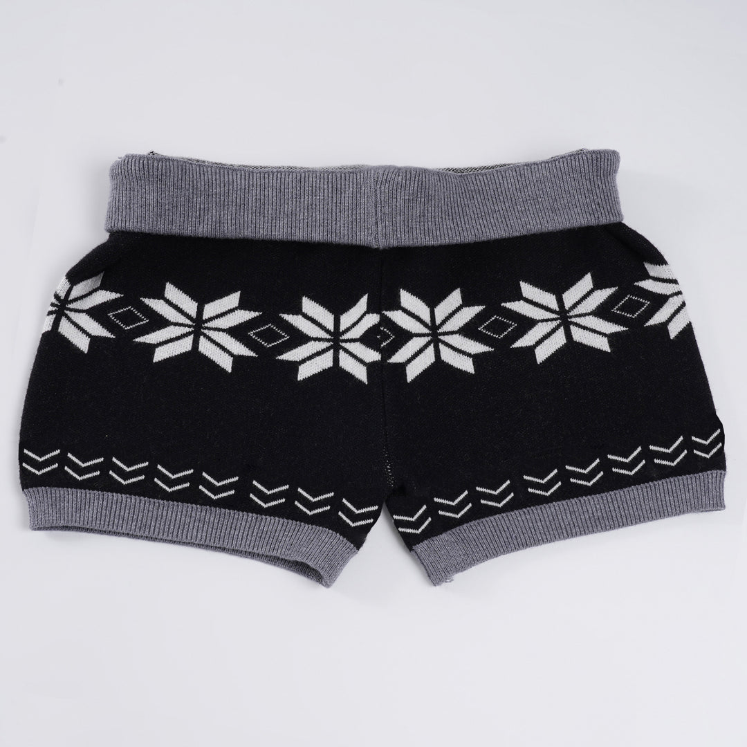 Damen Weite Freizeit-Hosen mit elastischem Bund und auffälligen Streifen Echo Archiv