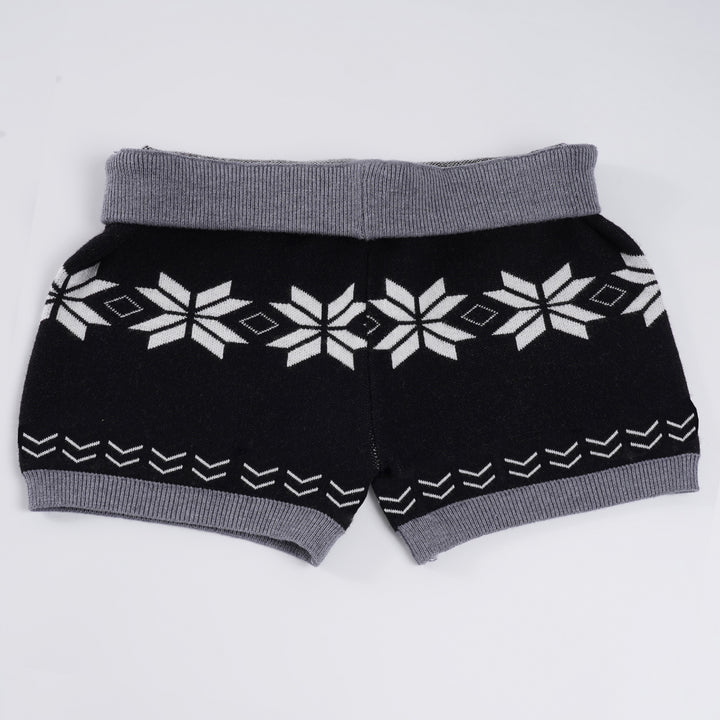 Damen Weite Freizeit-Hosen mit elastischem Bund und auffälligen Streifen Echo Archiv