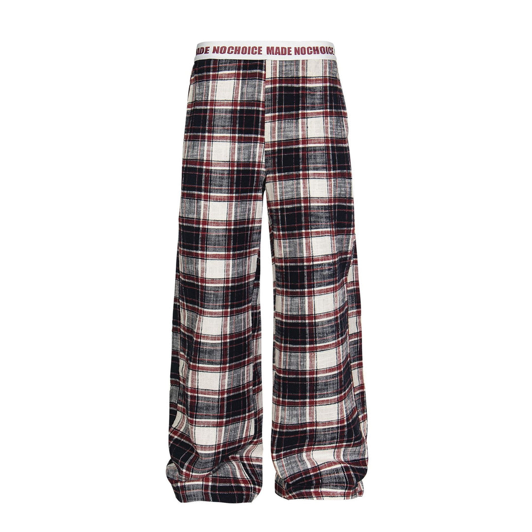 Damen Gemusterte Weitgeschnittene Freizeithose Echo Archiv