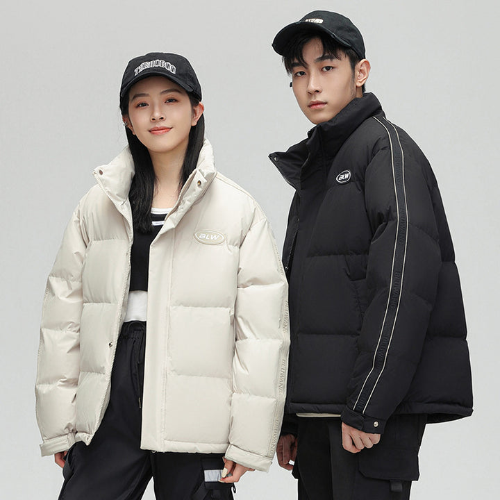 Herren Winterpufferjacke mit hohem Kragen Echoarchiv