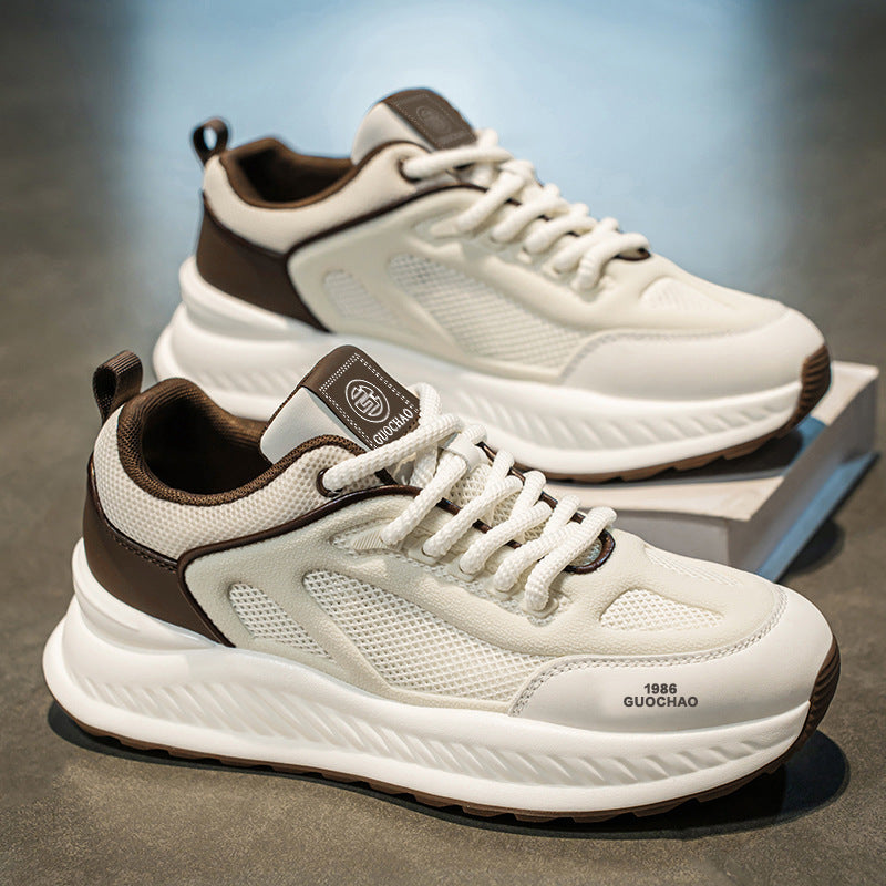 Damen Sportliche Freizeit Sneakers mit atmungsaktiver Mesh-Oberfläche und dämpfender Sohle Echo Archiv