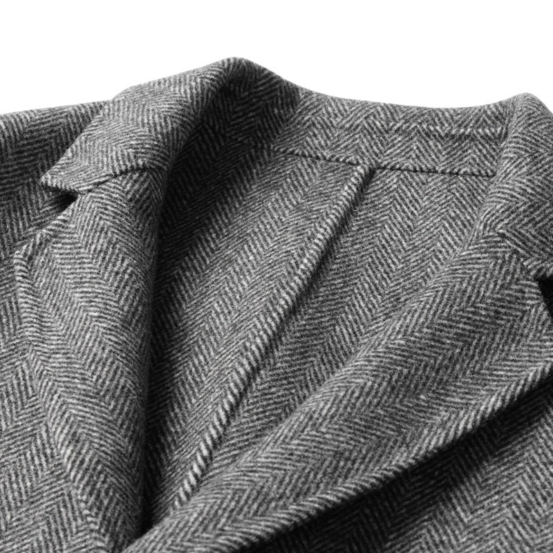 Herren-Hahnentritt-Muster maßgeschneiderter Blazer Echoarchiv