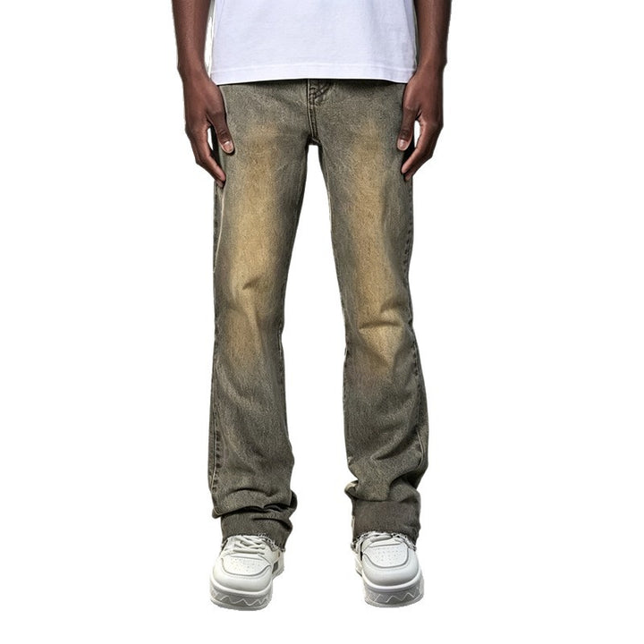 Herren Klassische Slim Fit Jeans Echoarchiv