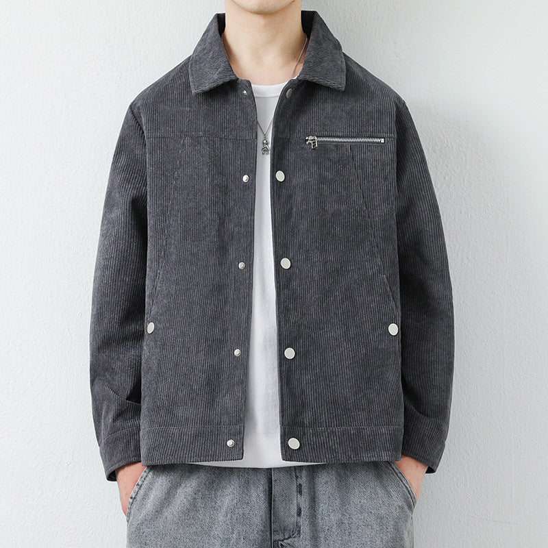 Herren Modische Cordjacke Echo Archiv