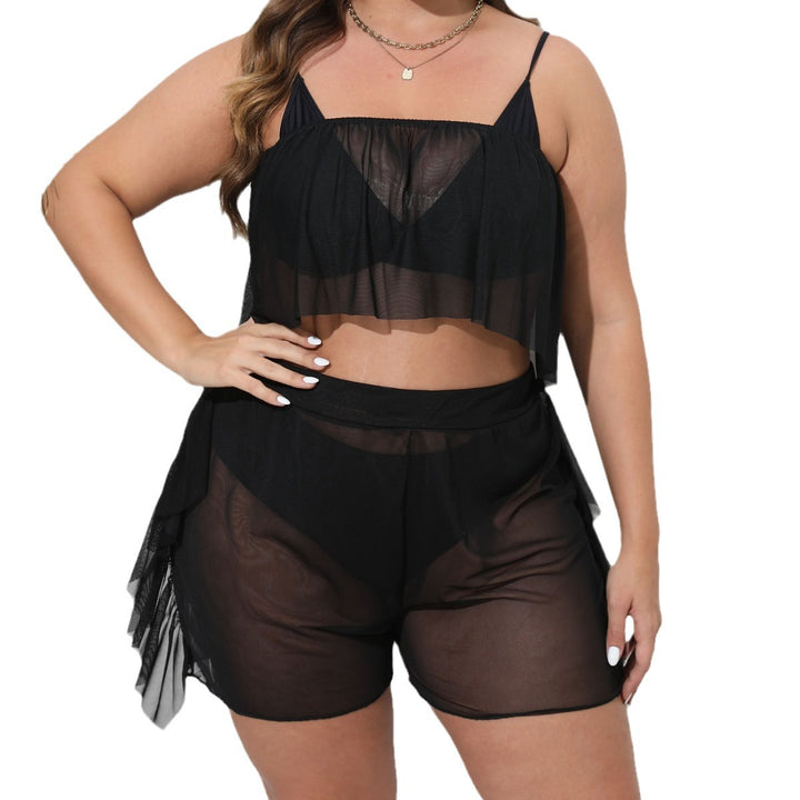 Damen luftiges Strandset mit durchbrochenem Design Echo Archiv