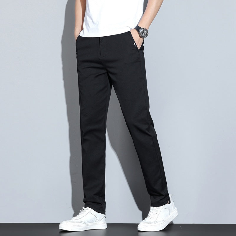 Herren Modische Slim-Fit Stoffhose Echo Archiv
