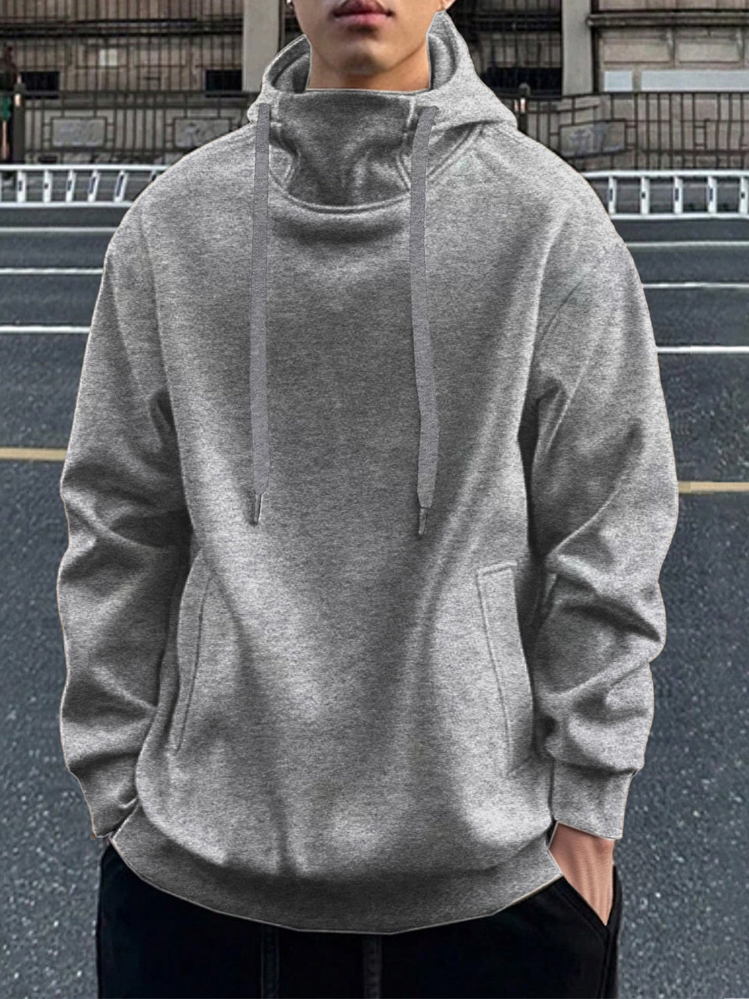 Herren Bequemer Kapuzenpullover Echo Archiv