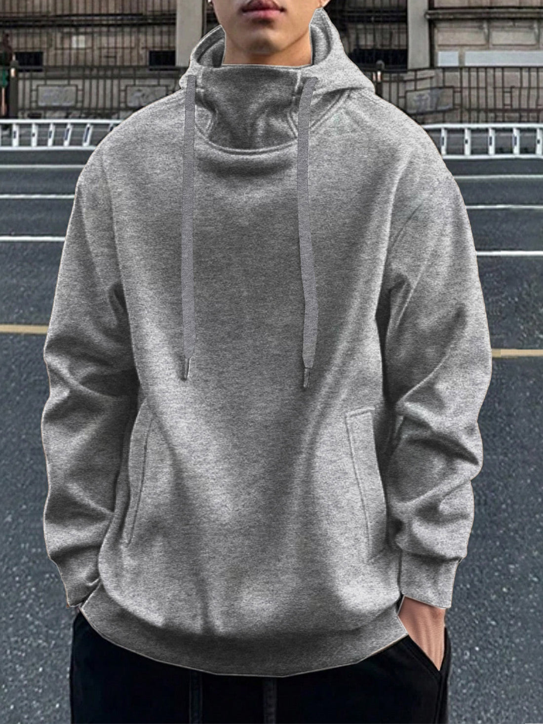 Herren Bequemer Kapuzenpullover – Cavarno