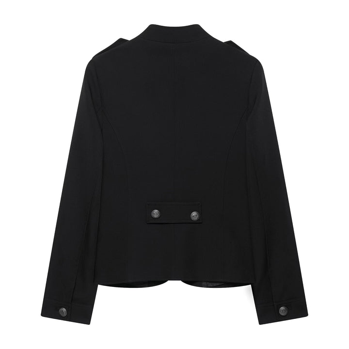 Damen Doppelreihige Militärjacke mit Stehkragen Echo Archiv