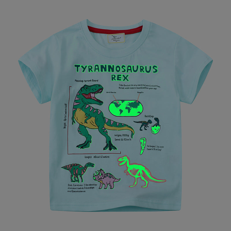 Jungen T-Shirt mit aufregendem Tyrannosaurus Rex Design Echo Archiv