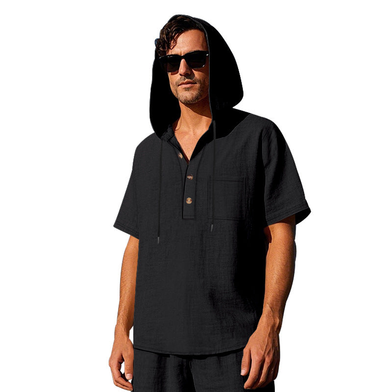 Herren lässiges Kapuzenshirt Echoarchiv