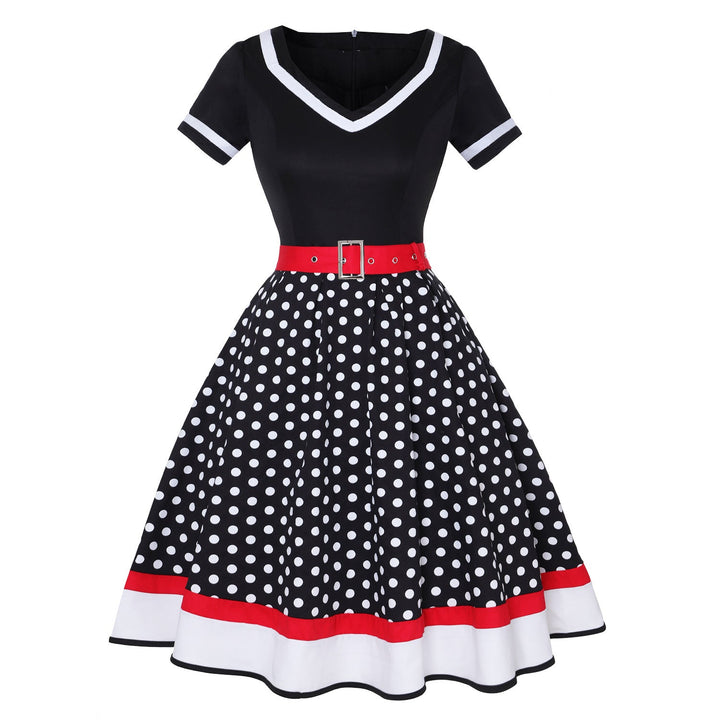 Echoarchiv | Vintage Hepburn Polka Dot Kleid