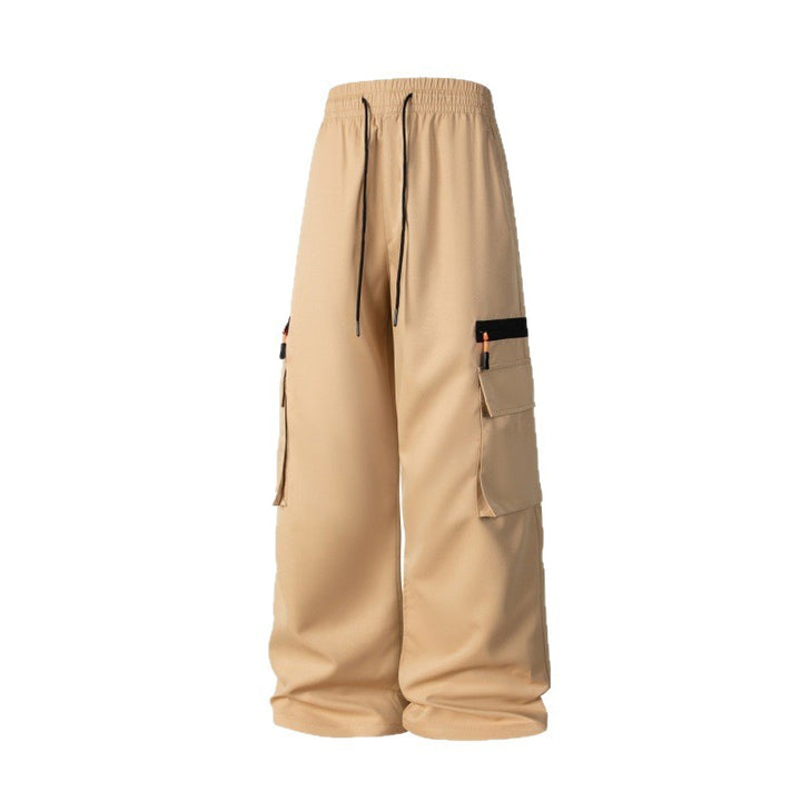 Herren Weite Cargo-Hose im Oversize-Schnitt mit elastischem Tunnelzugbund und Multifachtaschen Echo Archiv