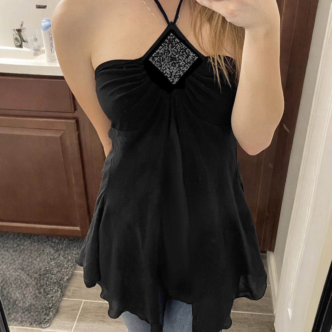 Damen Halteroberteil mit elegantem Spitzendetail Echo Archiv