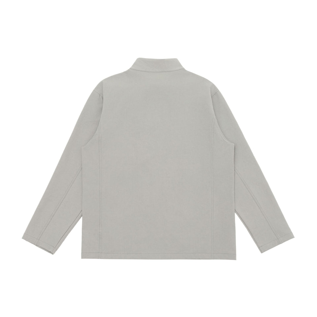 Unisex Leichte Softshell Jacke mit Stehkragen und Reißverschlusstaschen Echoarchiv