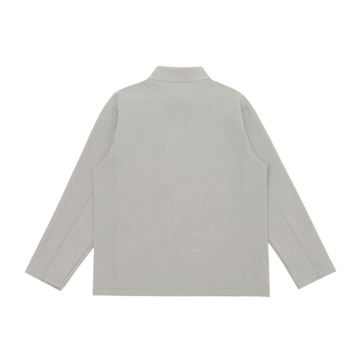 Unisex Leichte Softshell Jacke mit Stehkragen und Reißverschlusstaschen Echoarchiv