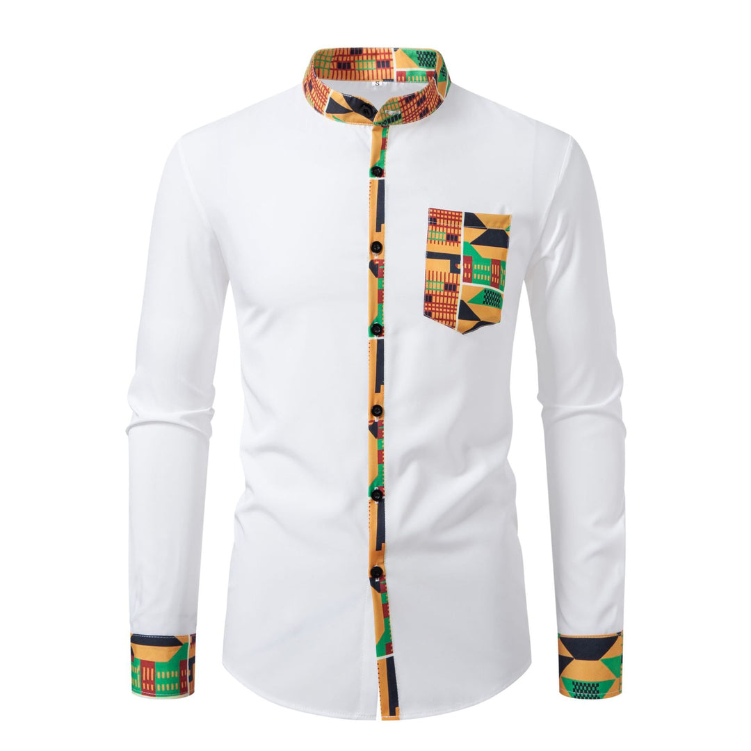 Herren Hemd im modernen afrikanischen Design Echoarchiv