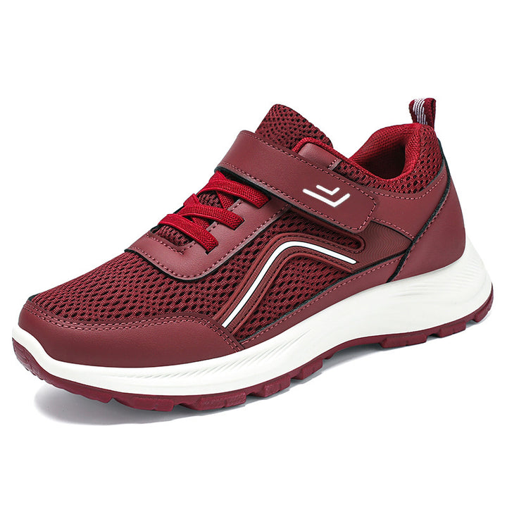 Herren nan atmungsaktiver Mesh-Freizeitsneaker mit Klettverschluss, ergonomischer EVA-Zwischensohle und profiliertem Gummi-Outdoorsohle Echo Archiv