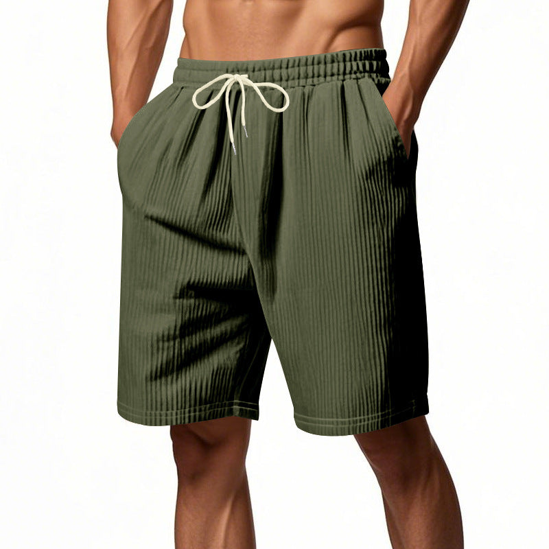 Herren Freizeit Shorts mit elastischem Bund und seitlichen Taschen Echoarchiv
