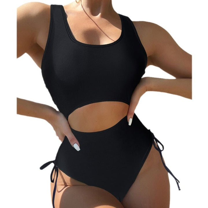 Damen Einteiler Badeanzug mit seitlichen Cut-Out-Details Echo Archiv