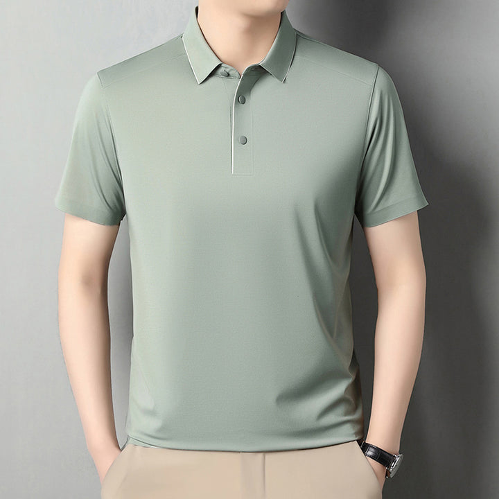 Herren stilvolles Poloshirt mit innovativer feuchtigkeitsableitender Technologie Echoarchiv