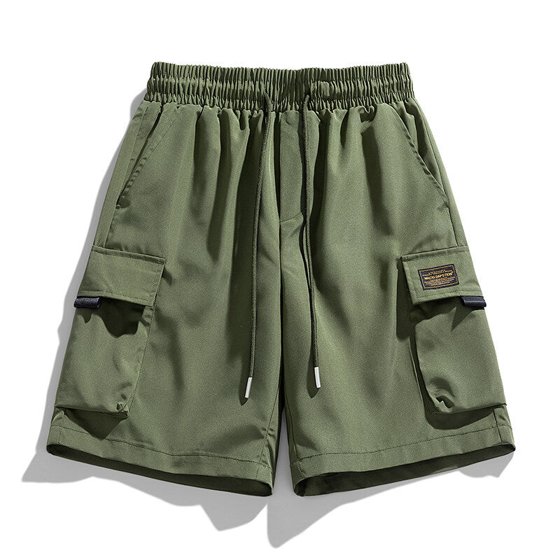 Herren Cargo-Shorts mit elastischem Bund und praktischen Taschen Echoarchiv