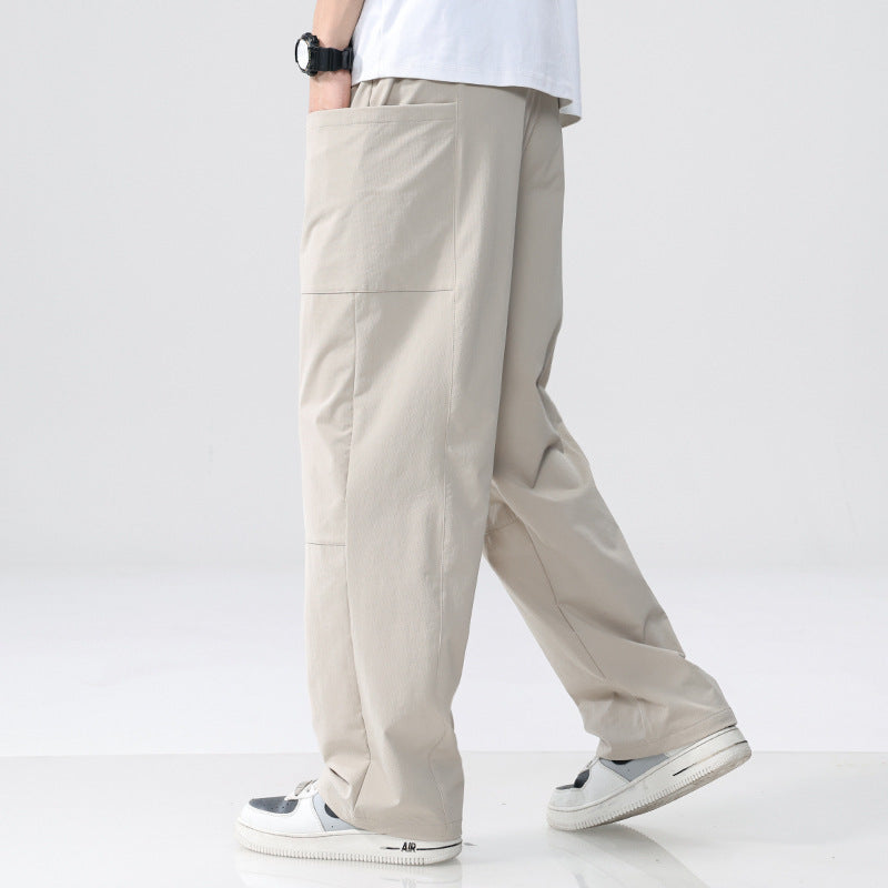 Herren Weite Utility-Cargohose im Relaxed-Fit mit aufgesetzten Taschen Echoarchiv