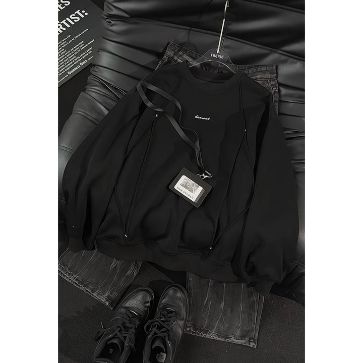 Damen Lässiger Oversized Sweatshirt mit eleganten Akzenten Echo Archiv