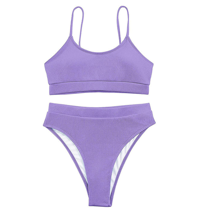 Damen Hochtaillierter Bikini mit sportlichem Schnitt Echo Archiv