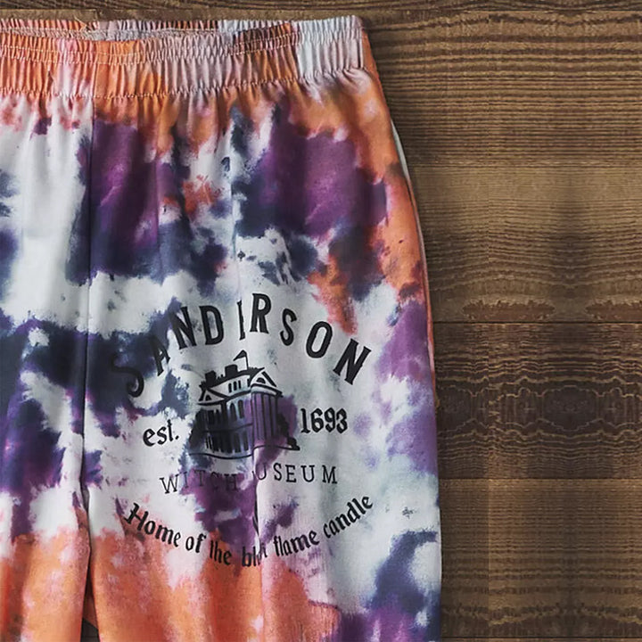 Damen Sportliche Freizeithose mit modischem Batikdesign Echo Archiv