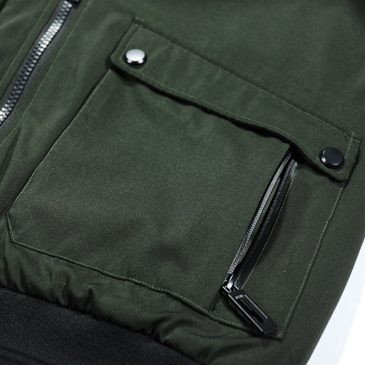 Herren multifunktionale Jacke mit weichem Teddy-Futter Echoarchiv