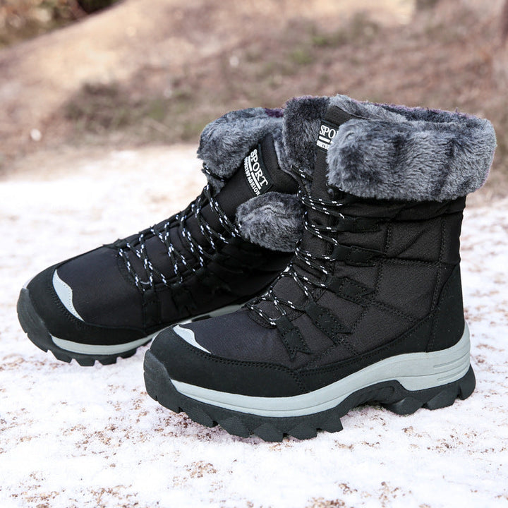 Damen Thermo-Winterstiefel mit isolierendem Innenfutter und rutschfester Sohle Echoarchiv