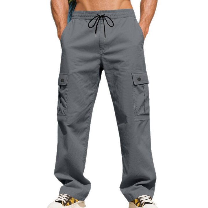 Herren moderne Cargo-Hose mit elastischem Bund und vielen praktischen Taschen Echoarchiv