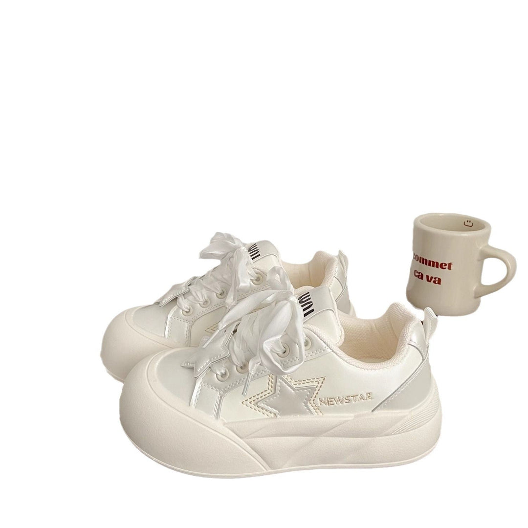 Damen Sportliche Sneakers mit modischem Design und dicker Laufsohle Echo Archiv