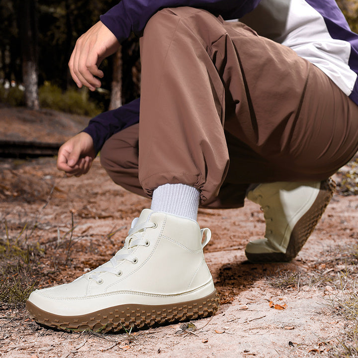 Herren nan urbaner Leder-Sneakerboot mit gepolstertem Schaft und griffiger Profilsohle Echo Archiv