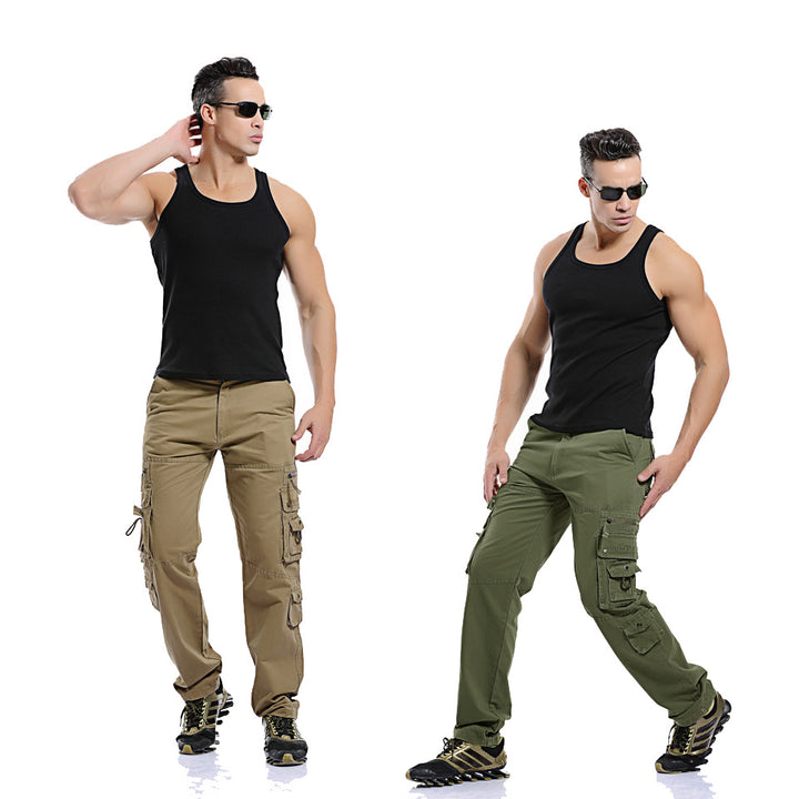 Herren Cargo-Hose mit mehreren praktischen Taschen und verstellbarem Gurt Echoarchiv