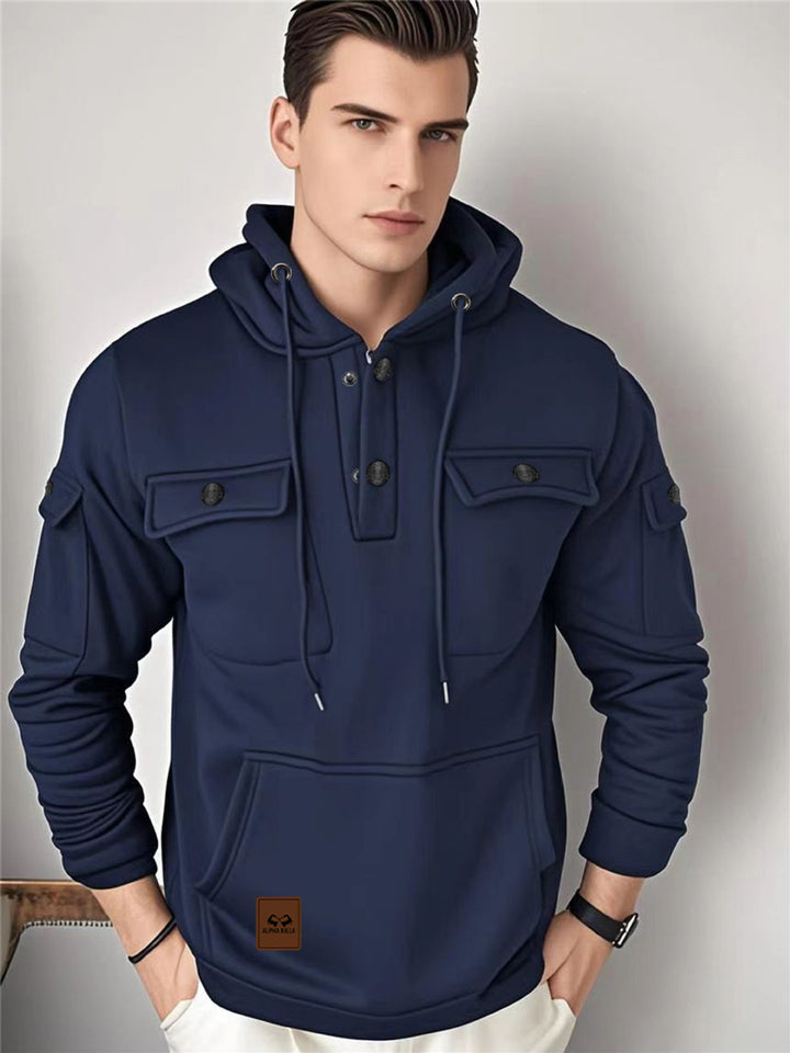 Herren Multifunktionale Kapuzenjacke Echo Archiv