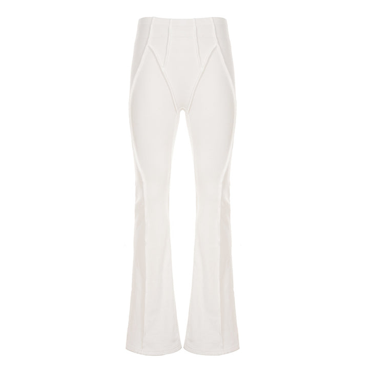 Damen Flared-Leggings mit hohem Bund und nahtlosem Design Echo Archiv