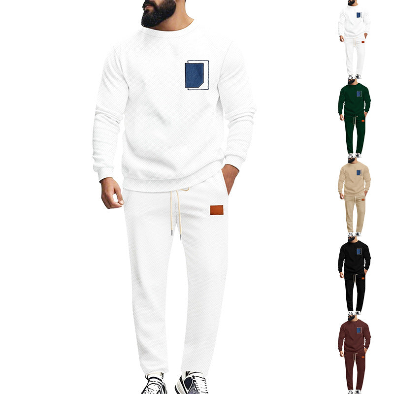 Herren Bequemer Freizeitanzug mit modischem Design und praktischen Taschen Echoarchiv