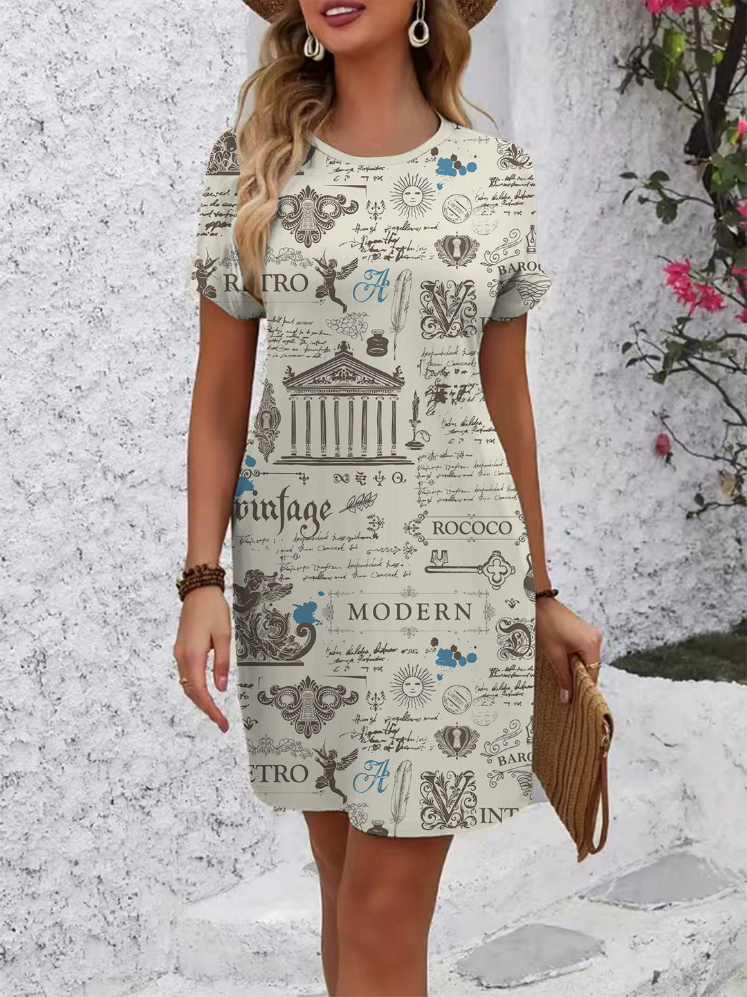 Damen Blumenkleid Echo Archiv