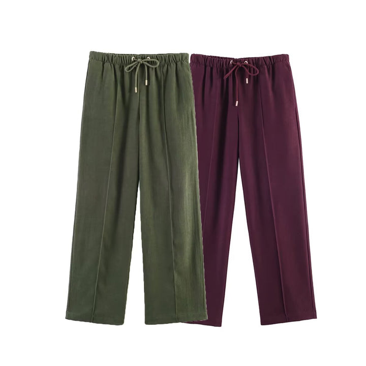 Damen Cropped Blousonjacke im Velours-Look mit Hemdkragen, elastischem Saum und Schrägtaschen Echo Archiv