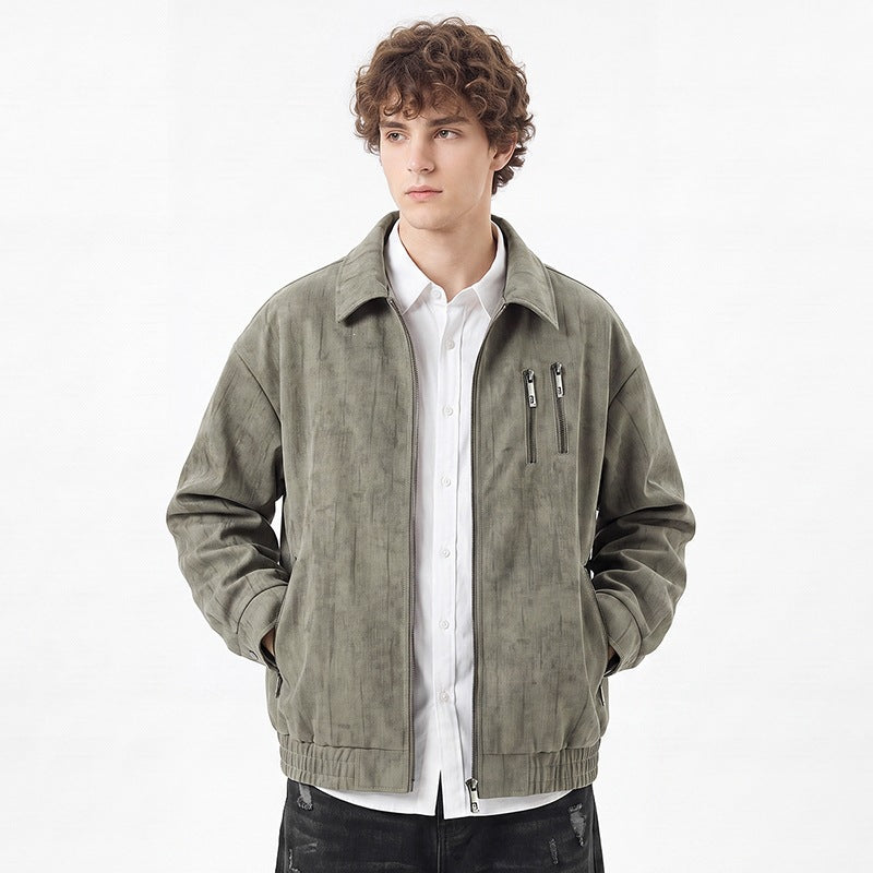 Herren Modische Casual Jacke Echo Archiv
