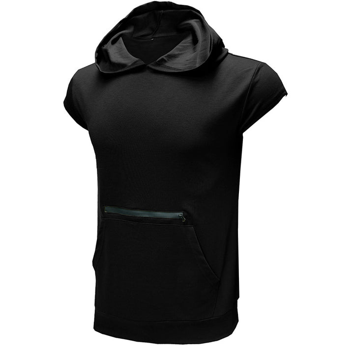 Herren Kapuzenshirt mit übergroßer Passform und praktischer Kängurutasche Echoarchiv