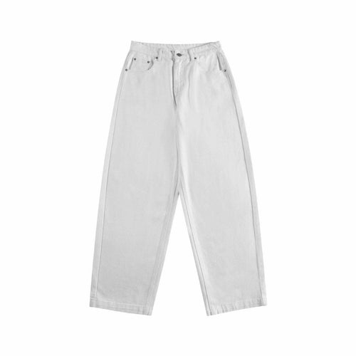 Damen High‑Waist Cropped-Jeans mit weitem Bein und Five‑Pocket Details Echoarchiv