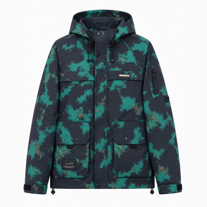 Herren Wetterfeste Übergangsjacke Echo Archiv