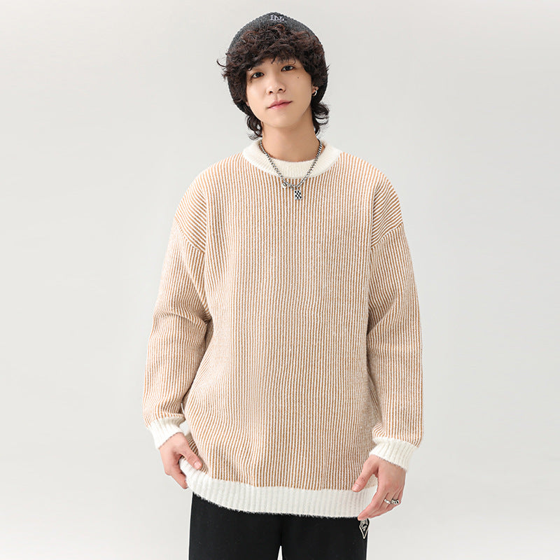 Herren Grobstrickpullover Echoarchiv