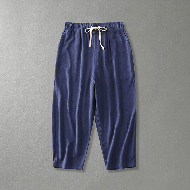 Damen Locker geschnittene Freizeit-Hose mit elastischem Bund und Tunnelzug Echoarchiv